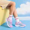 image:imageDREAM PAIRS Girls Shoes Kids Tennis Sparkle Ease Running Athletic Lightweight Sneakers for LittleBig Kids ToddlerPinkGreen