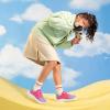 image:imageDREAM PAIRS Girls Shoes Kids Tennis Sparkle Ease Running Athletic Lightweight Sneakers for LittleBig Kids ToddlerPurpleHot Pink