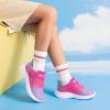 image:imageDREAM PAIRS Girls Shoes Kids Tennis Sparkle Ease Running Athletic Lightweight Sneakers for LittleBig Kids ToddlerPurpleHot Pink