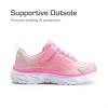 image:imageDREAM PAIRS Girls Shoes Sneakers Kids Tennis Shoes Sparkle ColorBurst Lightweight Running Casual Walking ShoesPink