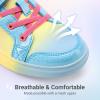 image:imageDREAM PAIRS Girls Shoes Toddler Sneakers Rainbow Storybook Casual School Walking Footwear for ToddlerLittle KidsRainbowBlue