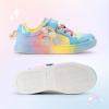 image:imageDREAM PAIRS Girls Shoes Toddler Sneakers Rainbow Storybook Casual School Walking Footwear for ToddlerLittle KidsRainbowBlue