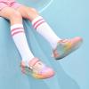 image:imageDREAM PAIRS Girls Shoes Toddler Sneakers Rainbow Storybook Casual School Walking Footwear for ToddlerLittle KidsRainbowPink