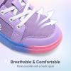 image:imageDREAM PAIRS Girls Shoes Toddler Sneakers Rainbow Storybook Casual School Walking Footwear for ToddlerLittle KidsRainbowPurple