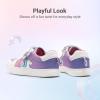 image:imageDREAM PAIRS Girls Shoes Toddler Sneakers Rainbow Storybook Casual School Walking Footwear for ToddlerLittle KidsRainbowWhite
