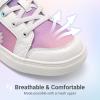 image:imageDREAM PAIRS Girls Shoes Toddler Sneakers Rainbow Storybook Casual School Walking Footwear for ToddlerLittle KidsRainbowWhite