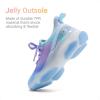 image:imageDREAM PAIRS Girls SlipOn Sneakers Kids Sparkle Pop Lightweight Jelly Sole Walking ShoesPurpleBlue