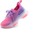 image:imageDREAM PAIRS Girls SlipOn Sneakers Kids Sparkle Pop Lightweight Jelly Sole Walking ShoesPurpleOrange