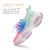 image:imageDREAM PAIRS Girls SlipOn Sneakers Kids Sparkle Pop Lightweight Jelly Sole Walking ShoesRainbowBlue
