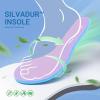 image:imageDREAM PAIRS Girls SlipOn Sneakers Kids Sparkle Pop Lightweight Jelly Sole Walking ShoesRainbowBlue