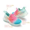 image:imageDREAM PAIRS Girls SlipOn Sneakers Kids Sparkle Pop Lightweight Jelly Sole Walking ShoesRainbowGreen