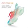 image:imageDREAM PAIRS Girls SlipOn Sneakers Kids Sparkle Pop Lightweight Jelly Sole Walking ShoesRainbowGreen