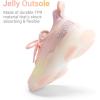 image:imageDREAM PAIRS Girls SlipOn Sneakers Kids Sparkle Pop Lightweight Jelly Sole Walking ShoesRainbowPink