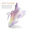 image:imageDREAM PAIRS Girls SlipOn Sneakers Kids Sparkle Pop Lightweight Jelly Sole Walking ShoesRainbowPurple