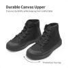 image:imageDREAM PAIRS Kids Sneakers Little Boys Girls High Top Canvas Shoes LilLegends CourtStar Casual Walking ShoesBlack
