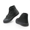 image:imageDREAM PAIRS Kids Sneakers Little Boys Girls High Top Canvas Shoes LilLegends CourtStar Casual Walking ShoesBlack