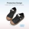 image:imageDREAM PAIRS Toddler Boys Girls Sneakers Casual Lightweight Kids Storybook Walking Skate ShoesBlack
