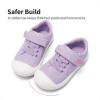 image:imageDREAM PAIRS Toddler Boys Girls Sneakers Casual Lightweight Kids Storybook Walking Skate ShoesLight Purple