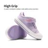 image:imageDREAM PAIRS Toddler Boys Girls Sneakers Casual Lightweight Kids Storybook Walking Skate ShoesLight Purple