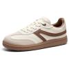 image:imageDREAM PAIRS Boys Girls Indoor Soccer Shoes Kids Youth Child Baseball Tennis Casual Sneakers Dress ShoesKhaki