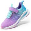 image:imageDREAM PAIRS Boys Girls Shoes Kids DuraPlay Tennis Running Athletic Protective Walking Sneakers for LittleBig KidHot PinkBlue
