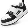 image:imageDREAM PAIRS Boys Girls Sneaker Low Top Basketball Shoes Kids LilLegends AlleyBall Walking Shoes for Sport Outdoor SchoolBlackWhite