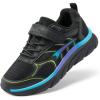 image:imageDREAM PAIRS Boys Girls Sneakers Kids Tennis Running Shoes EZONs EZPlays Athletic Sport Gym Lightweight Breathable ShoesBlackBlue