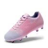 image:imageDREAM PAIRS Boys Girls Soccer Cleats Youth Firm Groud Athletic Outdoor Trainning Football Shoes for LittleBig KidPinkPruple