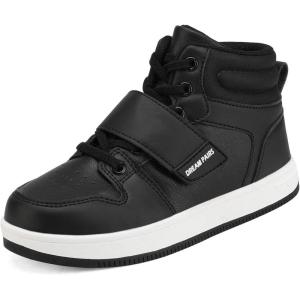 image:imageDREAM PAIRS Boys Girls High Top Sneaker LilLegends Skyhigh Basketball ShoesBlack