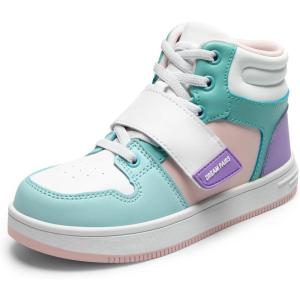 image:imageDREAM PAIRS Boys Girls High Top Sneaker LilLegends Skyhigh Basketball ShoesMulticolor