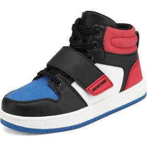 image:imageDREAM PAIRS Boys Girls High Top Sneaker LilLegends Skyhigh Basketball ShoesRedBlueBlack