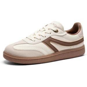 image:imageDREAM PAIRS Boys Girls Indoor Soccer Shoes Kids Youth Child Baseball Tennis Casual Sneakers Dress ShoesKhaki
