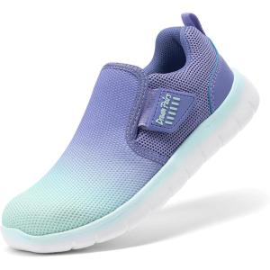 image:imageDREAM PAIRS Boys Girls Shoes Kids Slip on Tennis EZOns MightyMovers Running Athletic Barefoot Zero Drop Sports SneakersLight GreenBlue