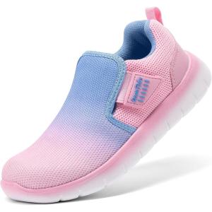 image:imageDREAM PAIRS Boys Girls Shoes Kids Slip on Tennis EZOns MightyMovers Running Athletic Barefoot Zero Drop Sports SneakersPinkBlue
