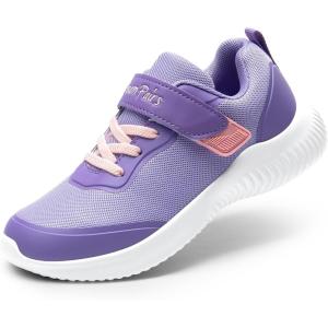 image:imageDREAM PAIRS Boys Girls Shoes Kids Tennis EZOns BreezeRunners Running SneakersPurplePink