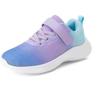 image:imageDREAM PAIRS Boys Girls Shoes Kids Tennis EZOns FunRun Breathable Running Athletic Sport SneakersPurpleBlue