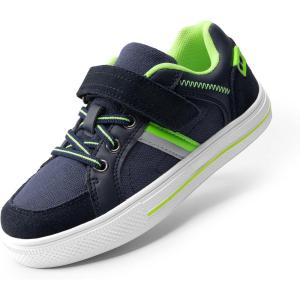image:imageDREAM PAIRS Kid Sneakers Girls Boys School Loafers Shoes LilLegends TimberTotNavyNeonGreen