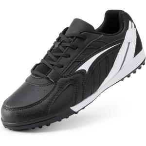 image:imageDREAM PAIRS Kids Soccer CleatsBlackWhite