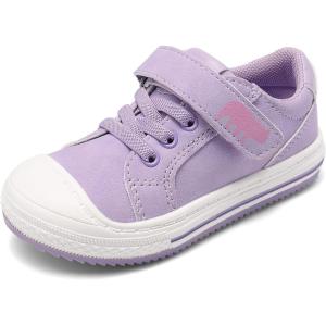 image:imageDREAM PAIRS Toddler Boys Girls Sneakers Casual Lightweight Kids Storybook Walking Skate ShoesLight Purple
