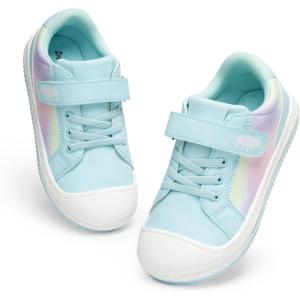 image:imageDREAM PAIRS Toddler Boys Girls Sneakers Casual Lightweight Kids Storybook Walking Skate ShoesRainbowBlue