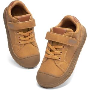 image:imageDREAM PAIRS Toddler Boys Girls Sneakers Casual Lightweight Kids Storybook Walking Skate ShoesYellow