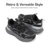 image:imageDREAM PAIRS Boys Girls Kids Sneakers Tennis Running Shoes Laceup Unisex LilLegends Lightweight Breathable Walking Shoes