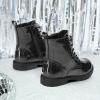 image:imageDREAM PAIRS Boys Girls Side Zipper Combat Ankle BootsToddlerLittle KidAll Black