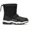 image:imageDREAM PAIRS Boys Girls Snow Boots Lightweight Slip Resistant Mid Calf Winter Shoes for LittleBig KidBlack