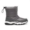 image:imageDREAM PAIRS Boys Girls Snow Boots Lightweight Slip Resistant Mid Calf Winter Shoes for LittleBig KidDark Gray