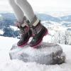 image:imageDREAM PAIRS Boys Girls Snow Boots WaterResistant Outdoor Warm Cozy AntiSlip Mid Calf Faux Fur Lining Insulated Winter Shoes for LittleBig KidsGreyFuchsia