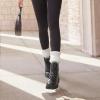 image:imageDREAM PAIRS Combat Boots Ankle Booties Laceup Platform Side Zipper Lug Sole Boots Ankle Boots for WomenBlack