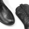 image:imageDREAM PAIRS Cowgirl Cowboy Western Boots Girls Mid Calf Riding Shoes Little KidBig KidBlack
