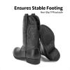 image:imageDREAM PAIRS Cowgirl Cowboy Western Boots Girls Mid Calf Riding Shoes Little KidBig KidBlack