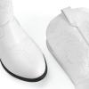 image:imageDREAM PAIRS Cowgirl Cowboy Western Boots Girls Mid Calf Riding Shoes Little KidBig KidWhite